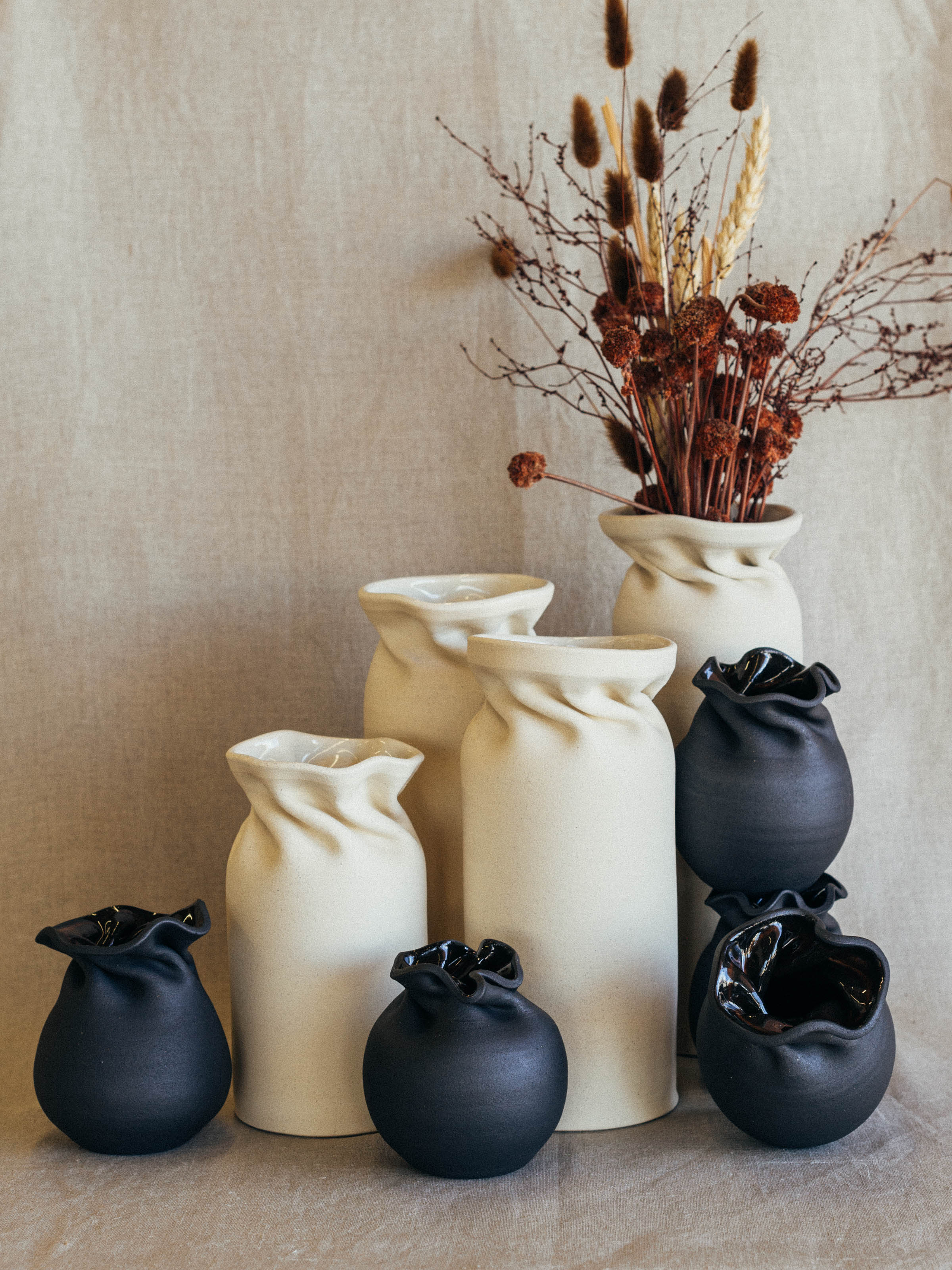 Ripple Bud Vase | ZZIEE Ceramics